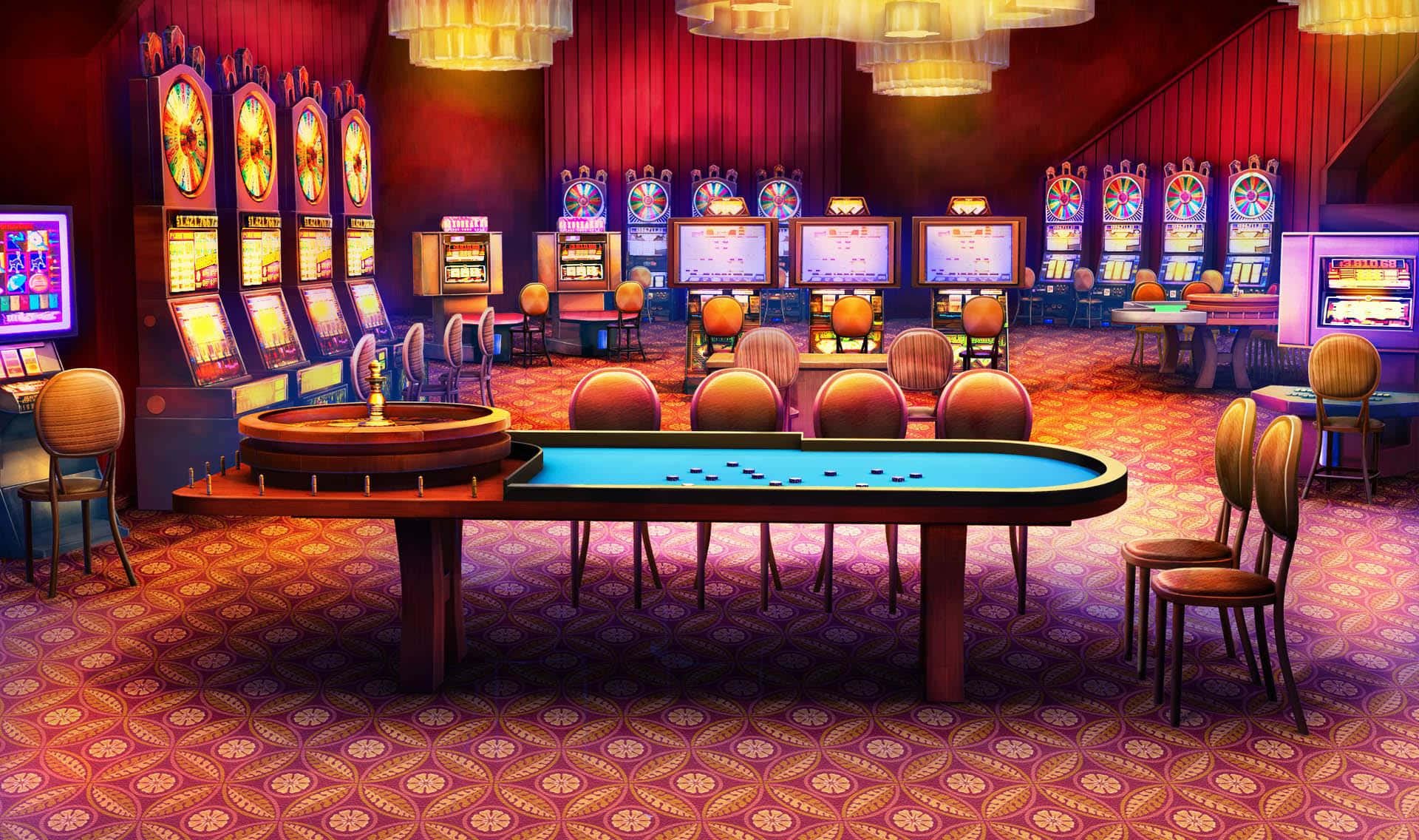 Live casino dealer table representing the live casino section on 1phbet
