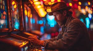 Filipino player accessing 1phbet live casino on a smartphone